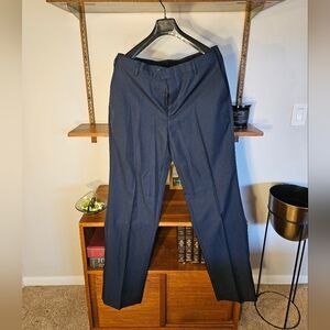 Jos. A. Bank Navy Traveler Tailored Trousers 36Wx34L